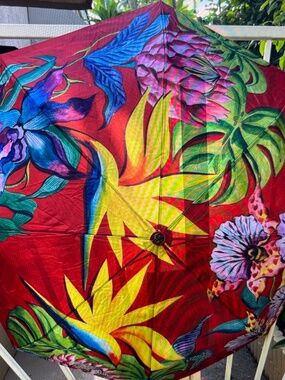 ANUSCHKA CALCUTTA INDIA -NWT $43.00                     MOST BEAUTIFUL PARASOL !